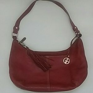 Giani bernini red hobo bag